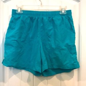 Turquoise blue water shorts